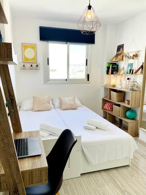 Magnifique Duplex Avec Terrasse Proche De La Plage 马拉加 外观 照片